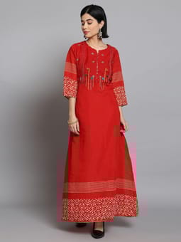 Ornamental Dress Front