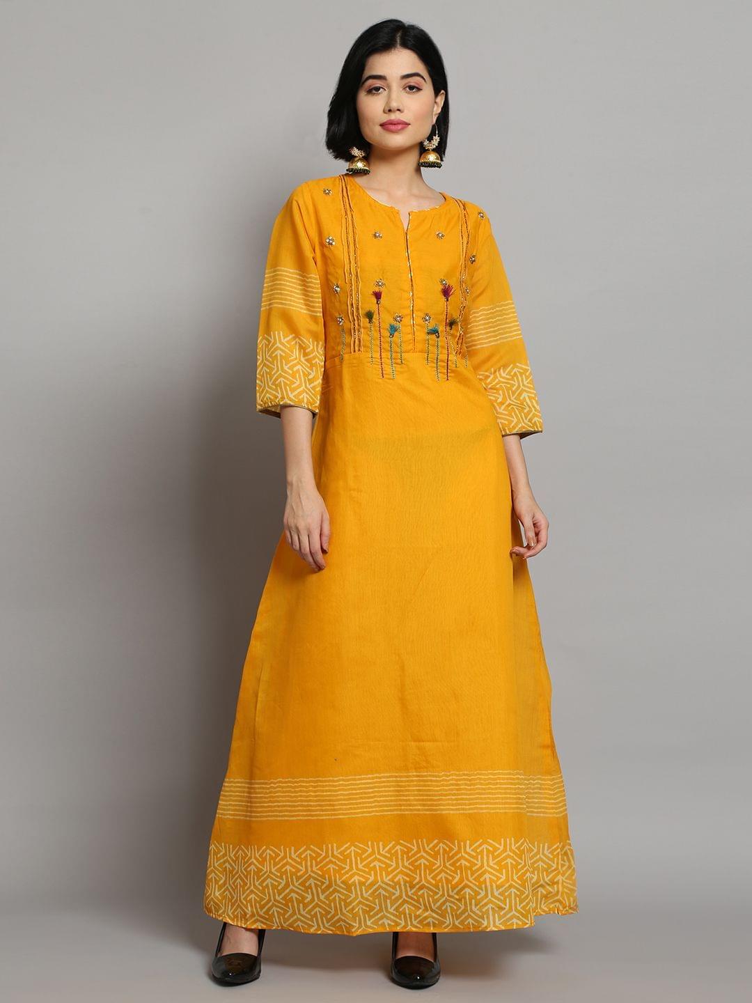 Ornamental Dress Front