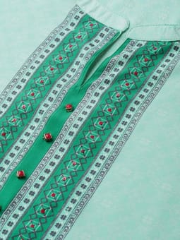 Floral Kurta Palazzo Dupatta Second Closer